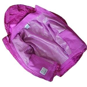 Columbia Pink Plaid 3 in 1 Ski Jacket (L 14/16)